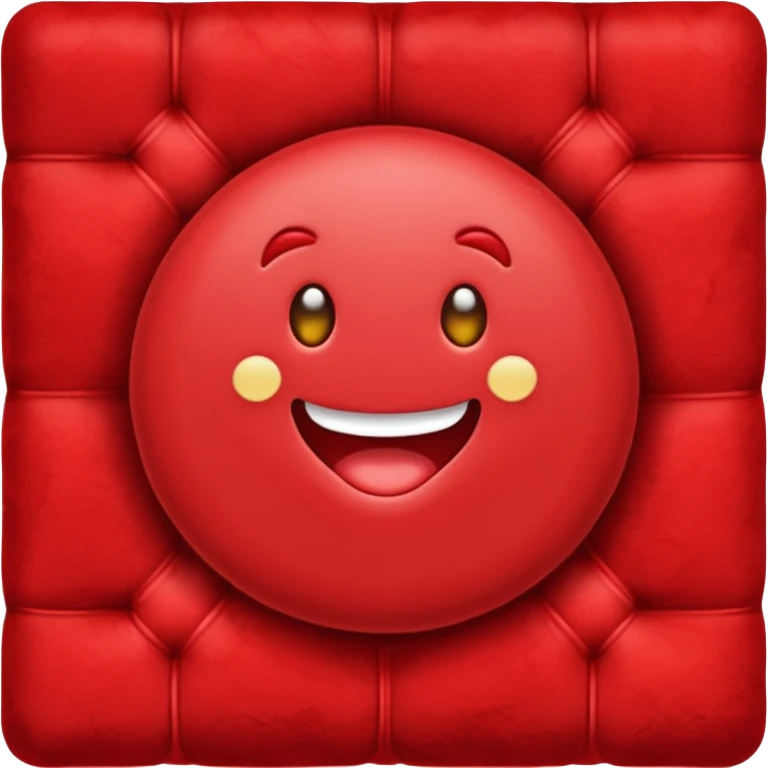 red velvet fabric  emoji