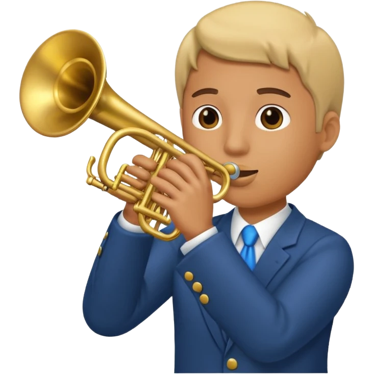 Mormonism with trumpet emoji