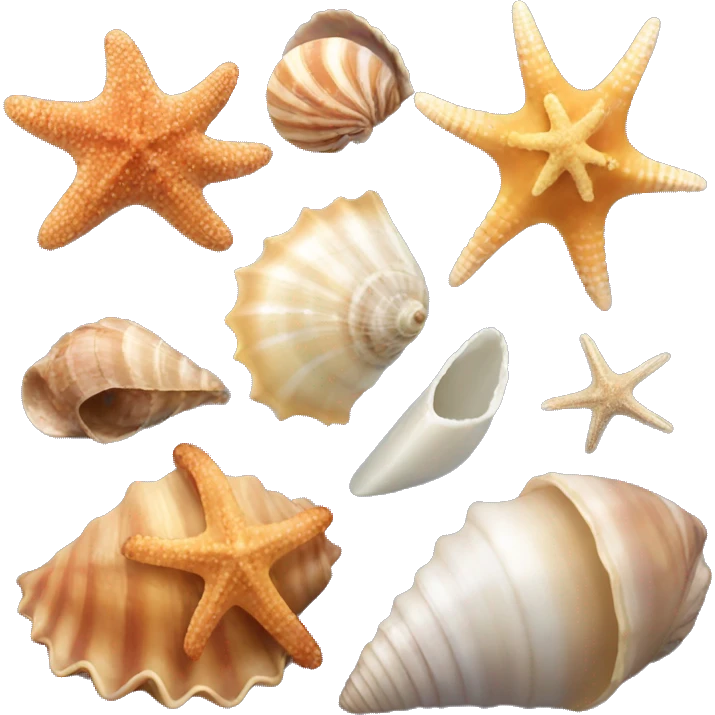 sea shells  emoji