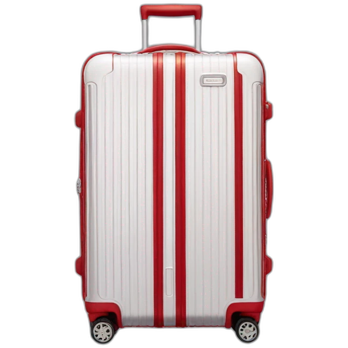 Essential Cabin luggage Red rimowa emoji