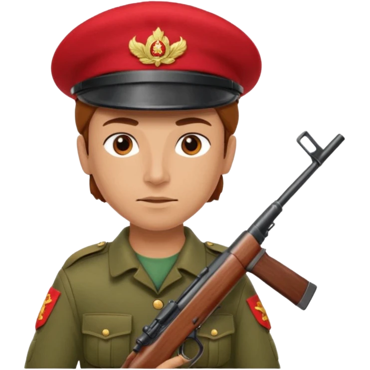 legionario del ejercito español con mi cara  emoji