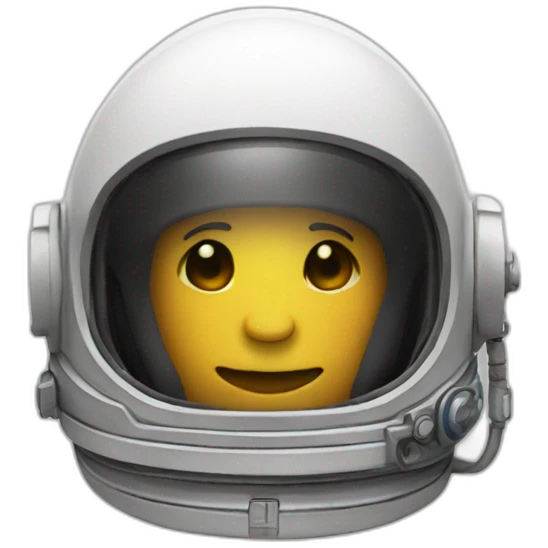 astronaut helmet emoji