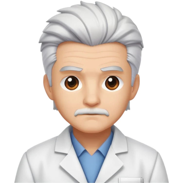 Professor Oak from Pokemon emoji