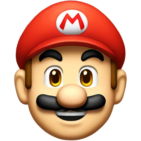 Mario to like emoji
