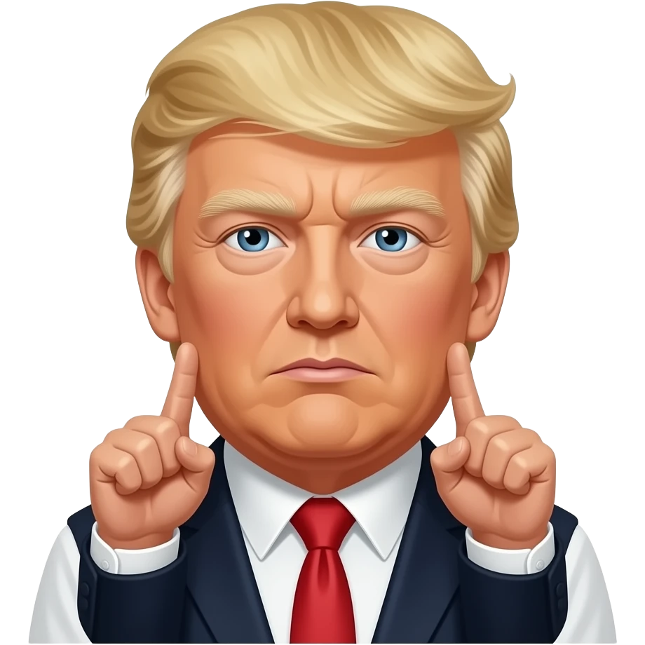 Donald trumps toes nails emoji