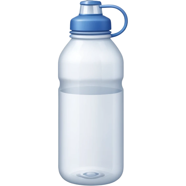 Aesthetic white water bottle  emoji