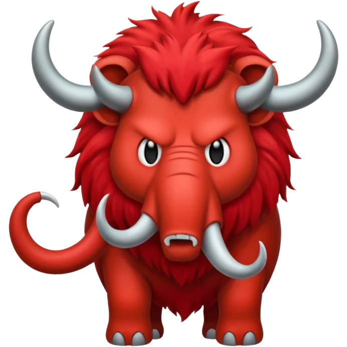 Create a slack emoji of a mastodon who needs to calm down emoji