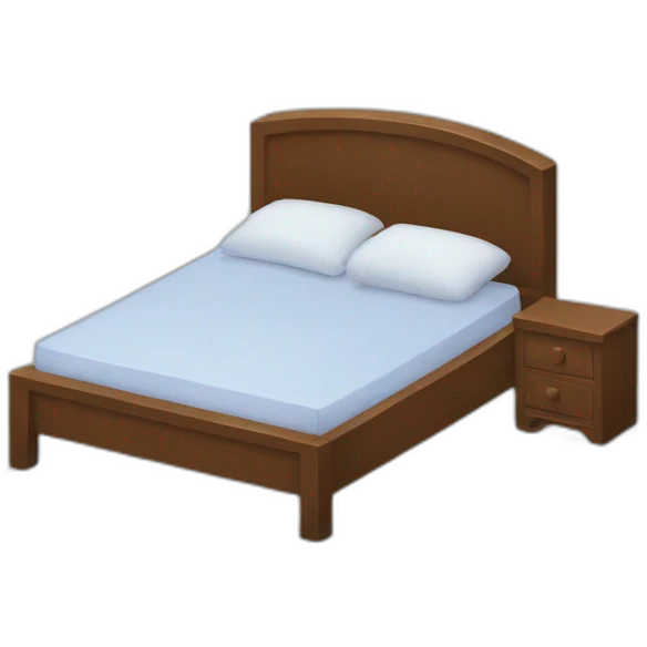 bed pixel emoji