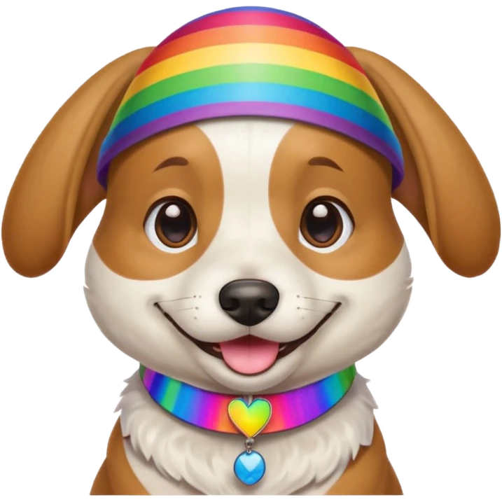 Homosexual Jewish dog emoji