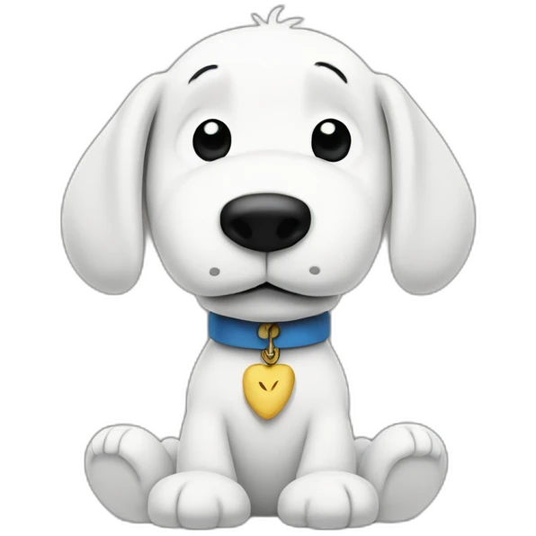 Snoopy peanuts emoji