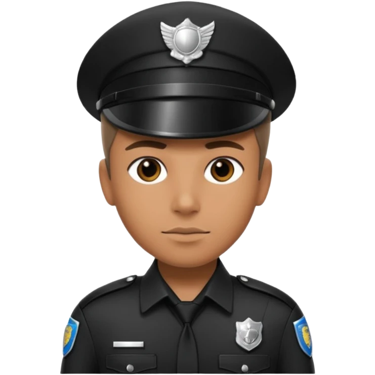 futuristic cop emoji