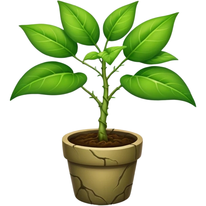 Growing plant emoji