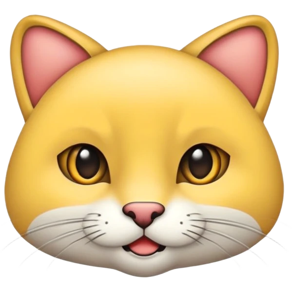 Корги обнимается с черной кошкой emoji