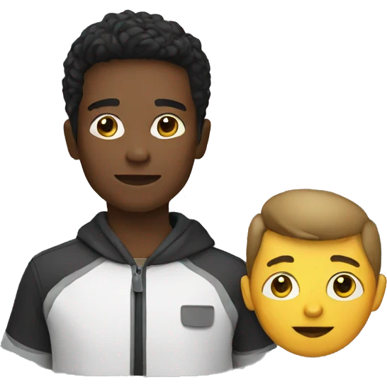 Boy with filmmaker emoji
