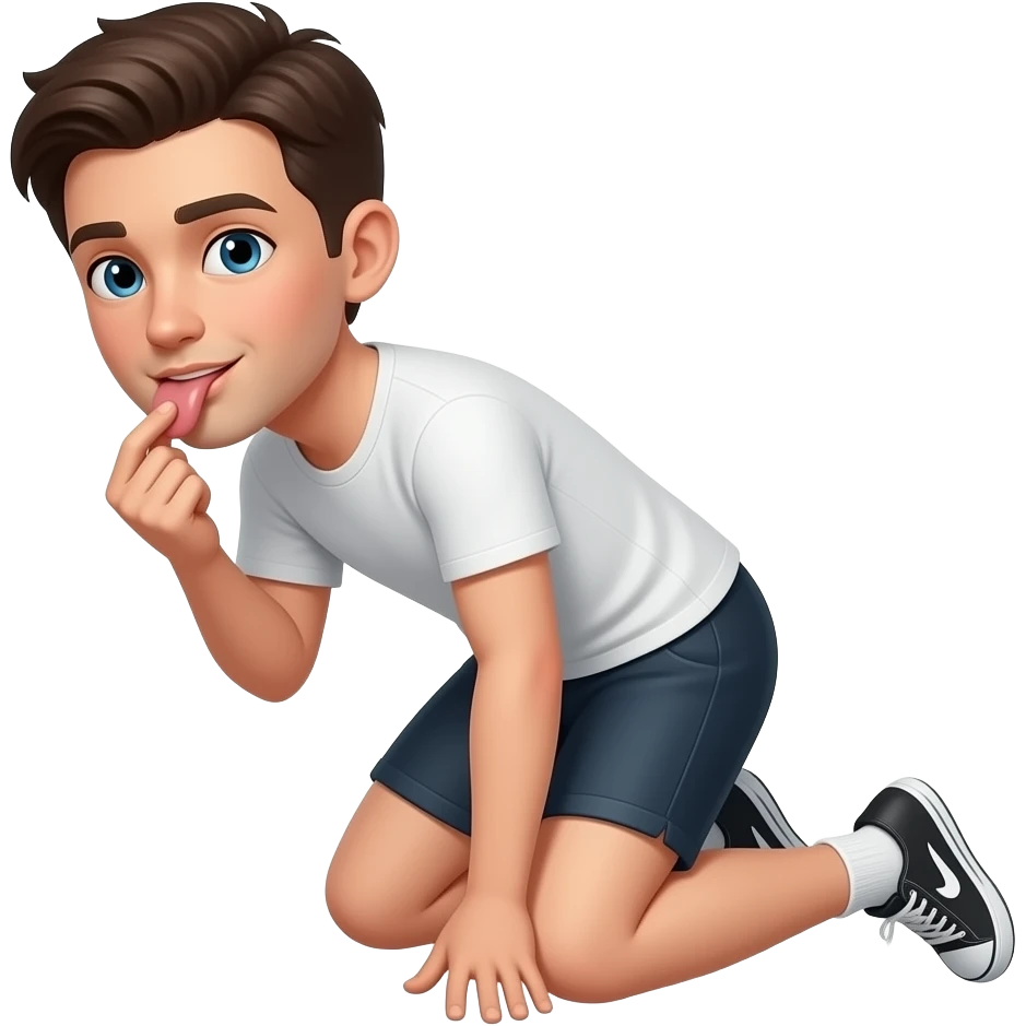 A genoux lèche mes solfemmees emoji