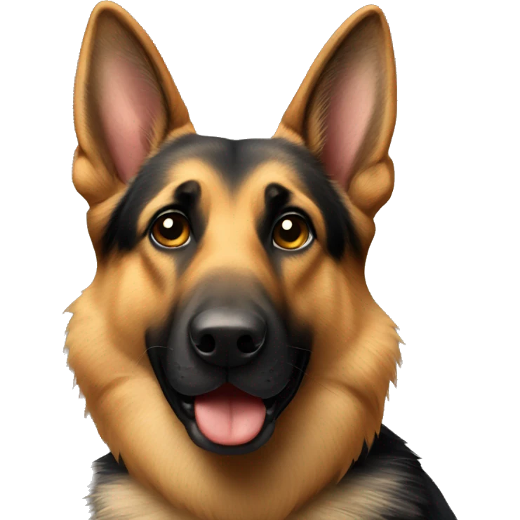 german shepherd  emoji