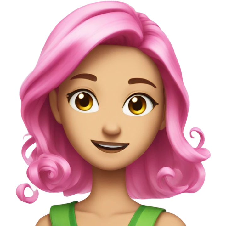 Bloom from winx club emoji