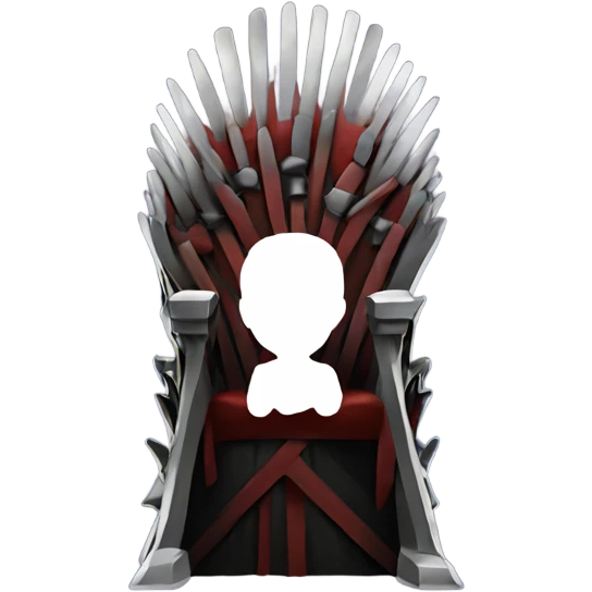 Iron throne emoji