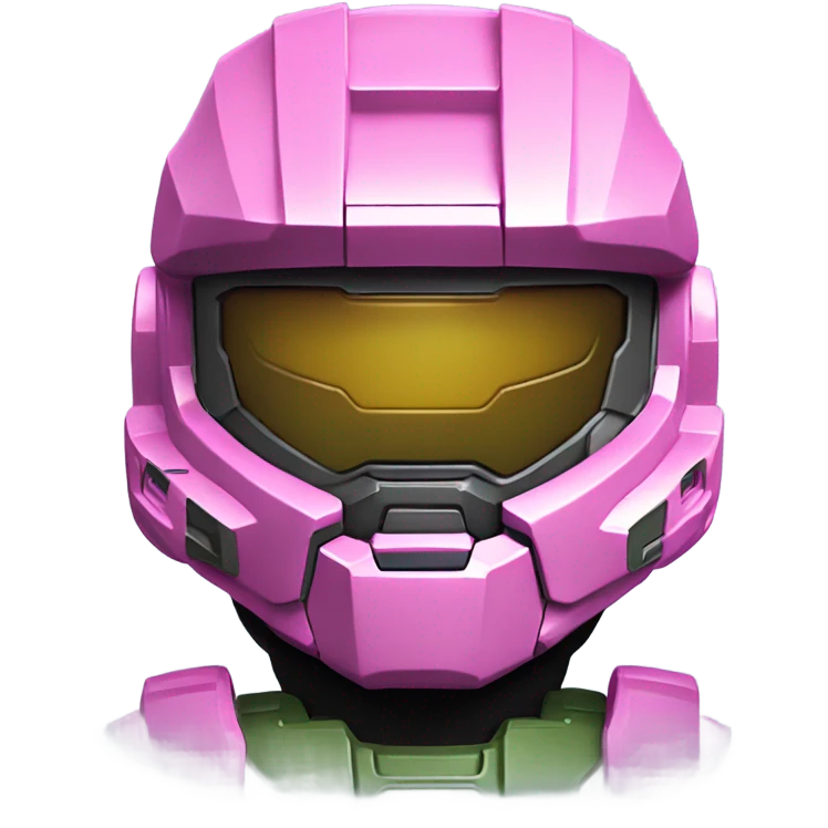 Pink halo master chief  emoji
