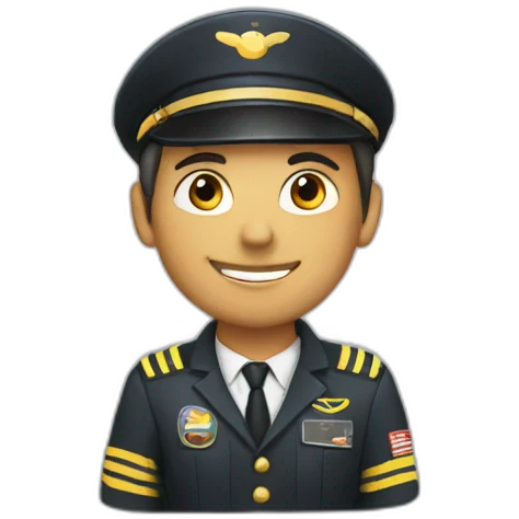 Pilot flying  emoji