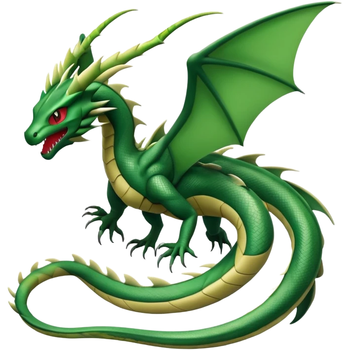 Flygon-Rayquaza-hybrid (full body) emoji