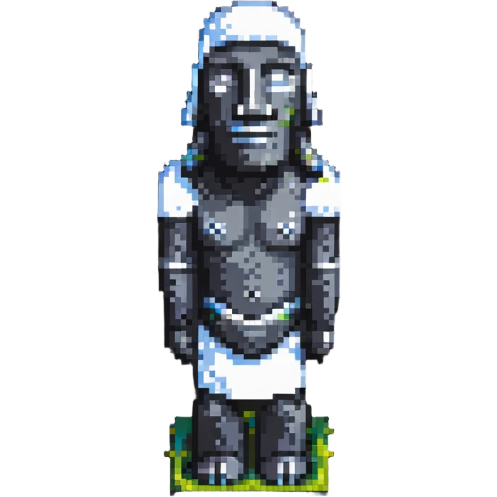 moai statue 🗿 emoji