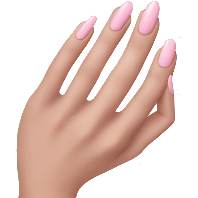 Light pink nails emoji