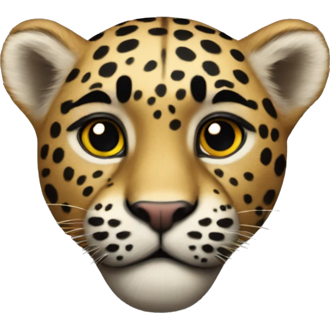 Corazón leopardo  emoji