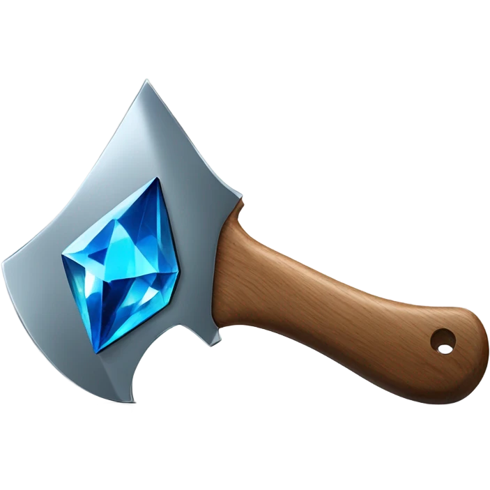 Diamond Axe emoji