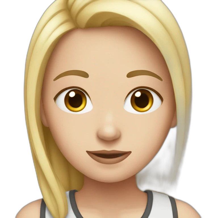 white girl emoji