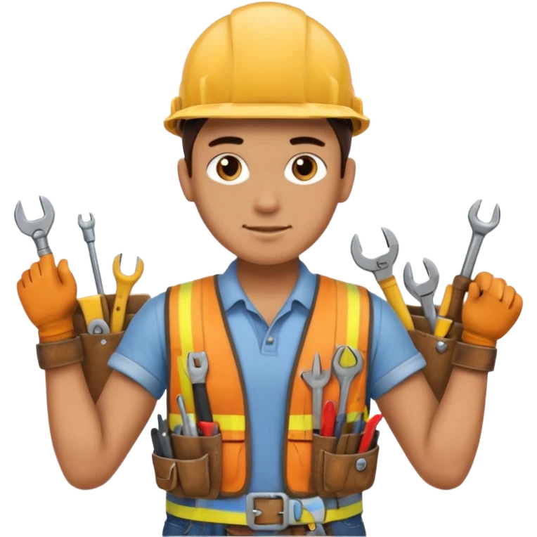 Repairs and Maintenance, tools belt emoji