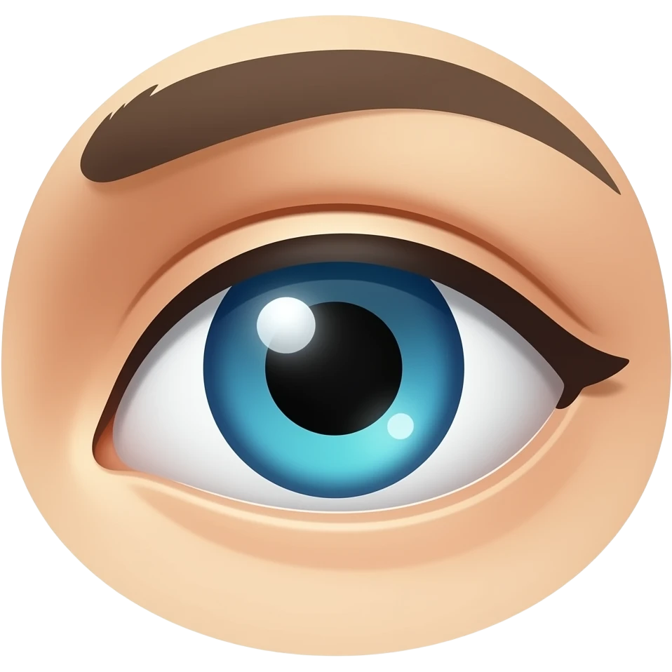 olho fechado emoji