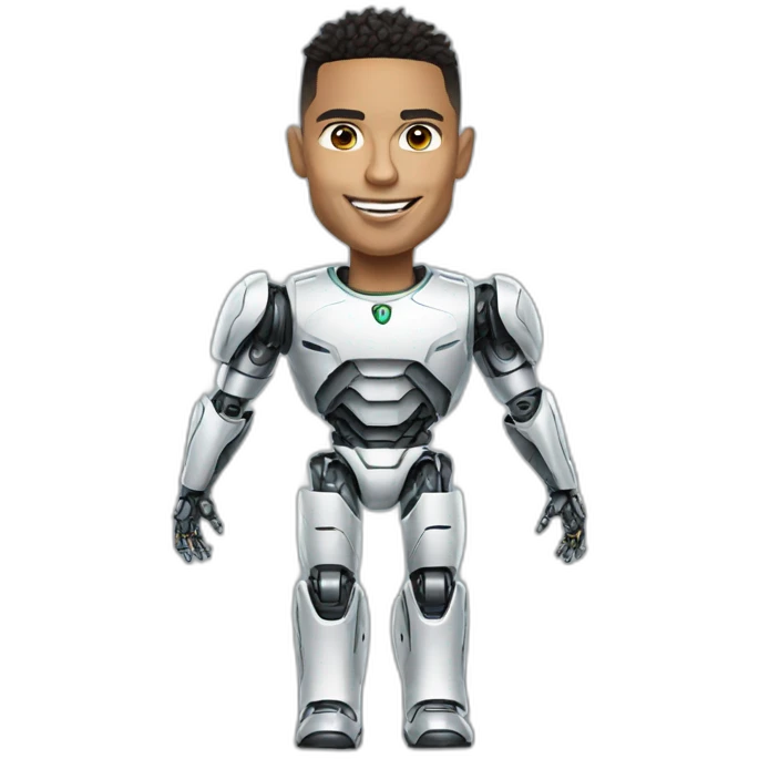 Robot Ronaldo emoji