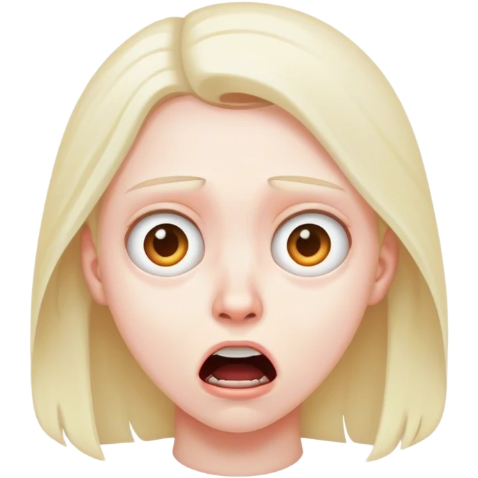 Scared to death emoji