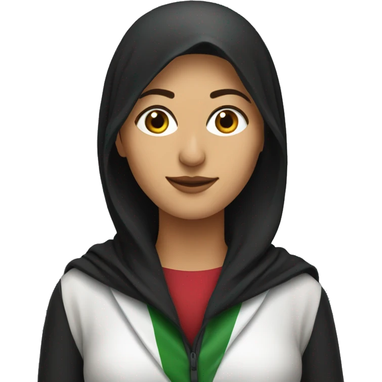 Female Palestinian Journalist emoji