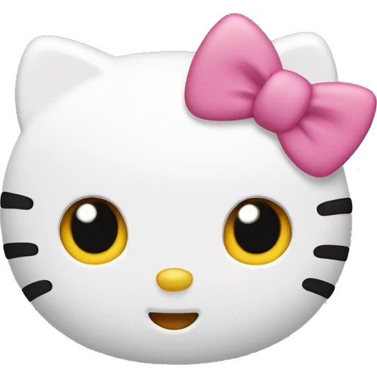 Hello kitty emoji