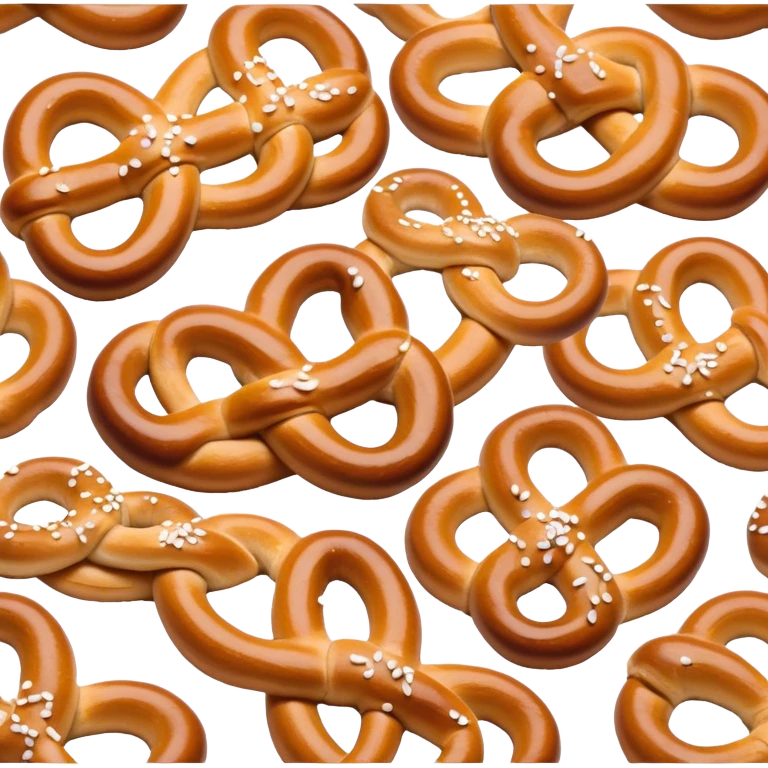 Cream cheese stuffed pretzels  emoji