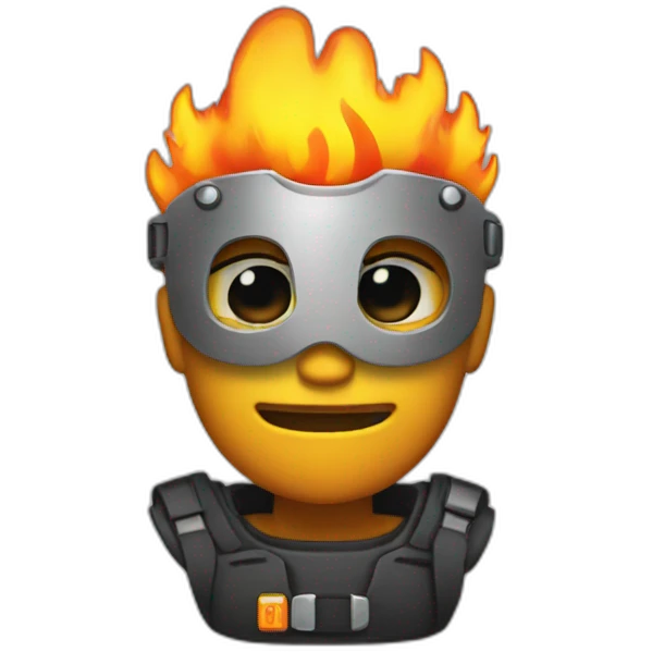 developer on fire emoji
