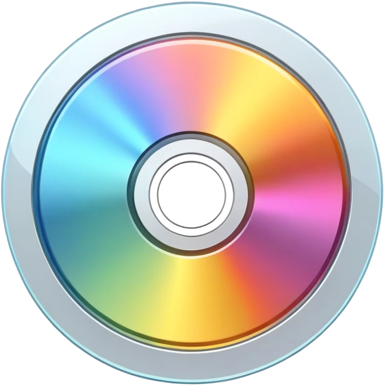 CD disk emoji