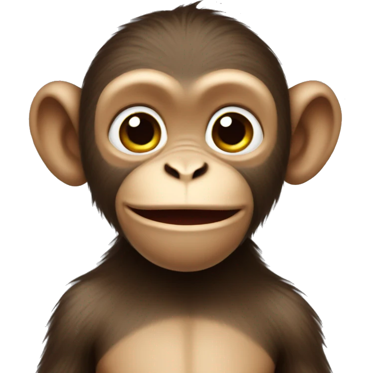 cute little gay monkey  emoji