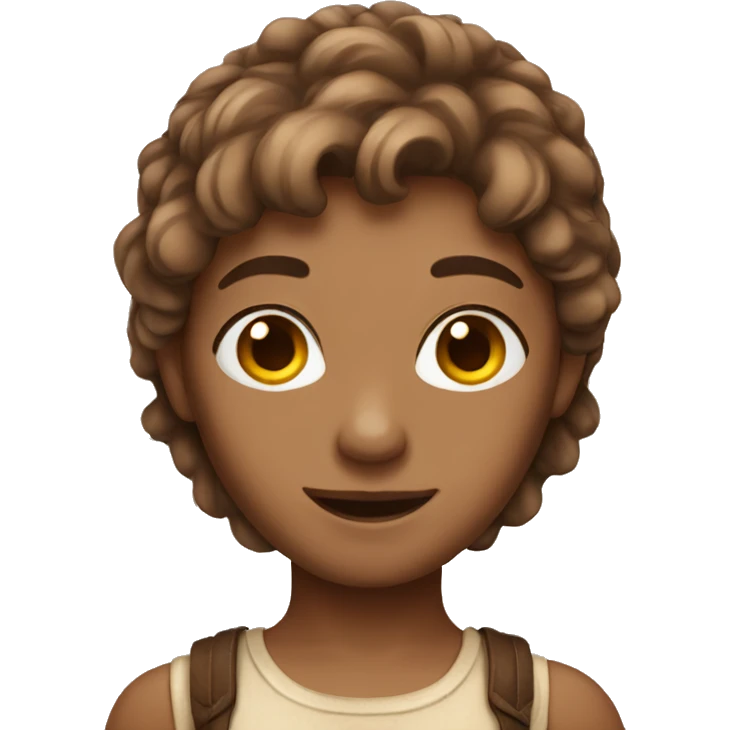 fairy brown hair  emoji