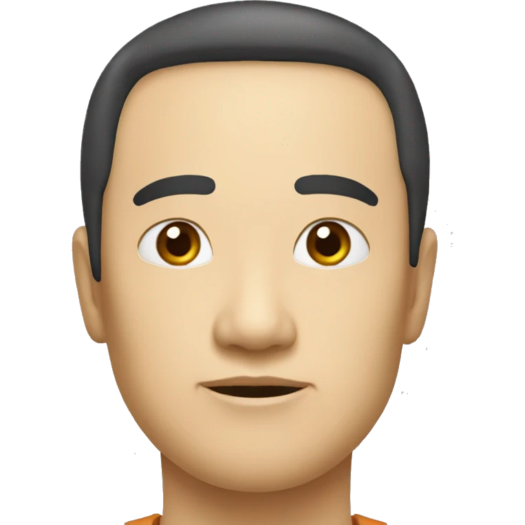 卡通風格 可愛牛臉 笑 emoji
