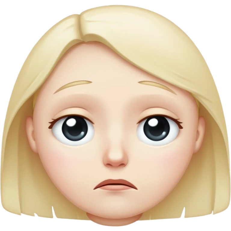sad face emoji