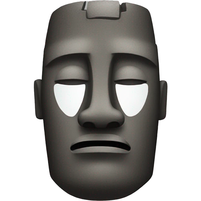 Moai emoji