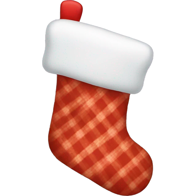 Christmas stocking emoji