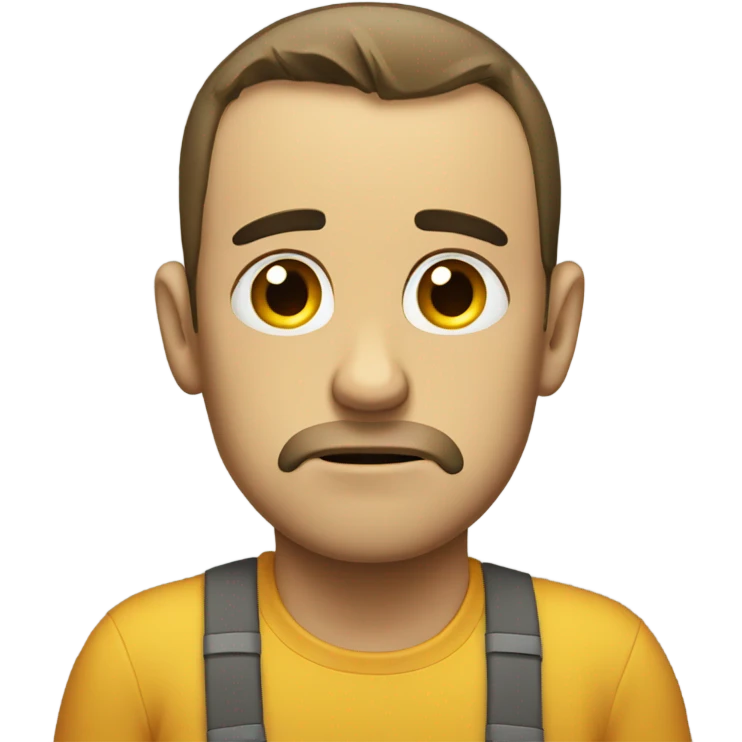 sad idiot emoji