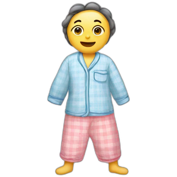 pyjamas emoji