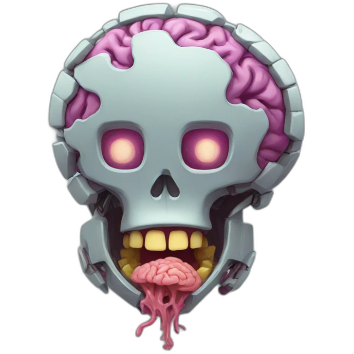 Bot Eat Brain emoji
