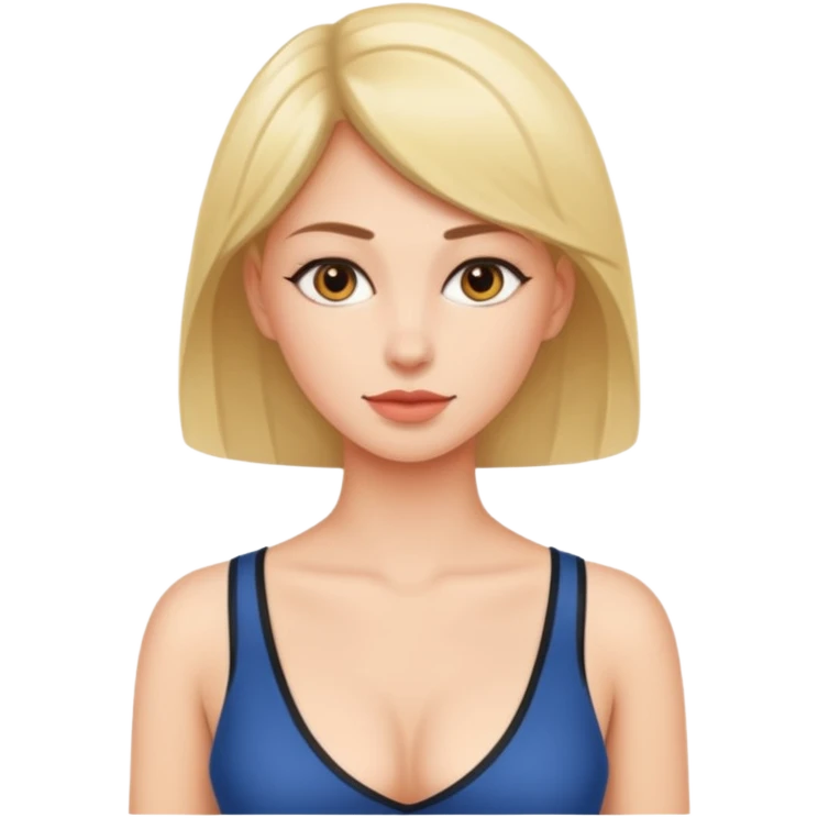 Woman’s Cleavage from the neck down emoji