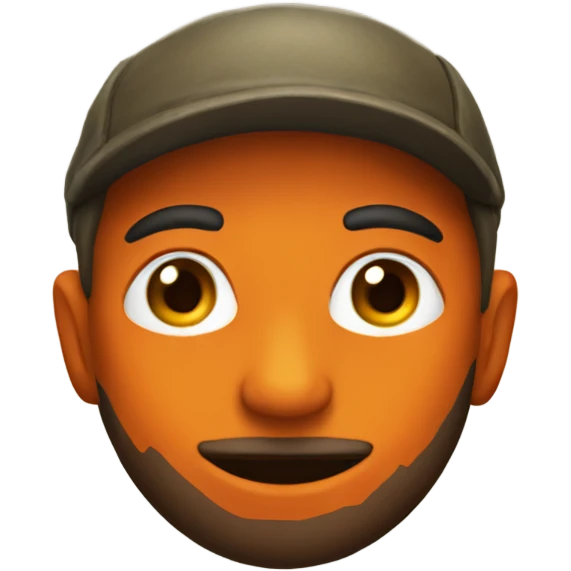 orange hunter emoji